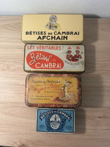 Lot boîtes fer - boîtes,