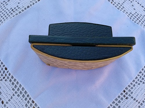 Tampon buvard vintage cuir - tampon,
