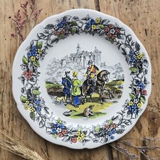 Gien Ecole de Gendarmerie Montluçon plate - collection - vintage decoration ⭙22 cm