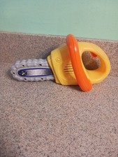 RARE Toys R Us Maidenhead Toy Chainsaw Lights Sounds 