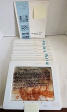 24 Transparencies Overhead Projector Film School 1971 Vintage American Indians 