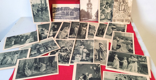 Lot cartes postales - de, 75