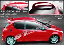 SPOILER REAR ROOF TAILGATE PEUGEOT 206 WING ACCESSORIES