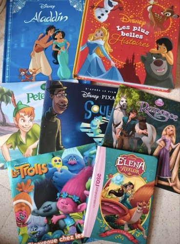 Lot livres disney dreamworks - livres,