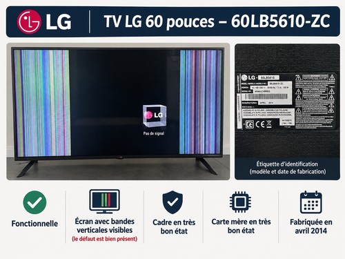 Noir modèle - lg, tv