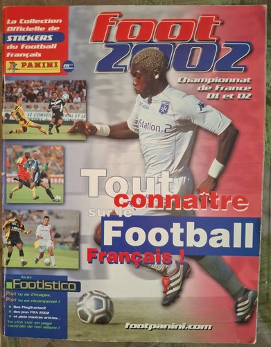 Album panini foot 2002 - album,