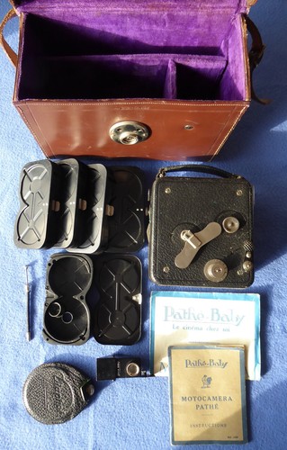 Motocamera pathé baby - motocamera, pathÉ-baby