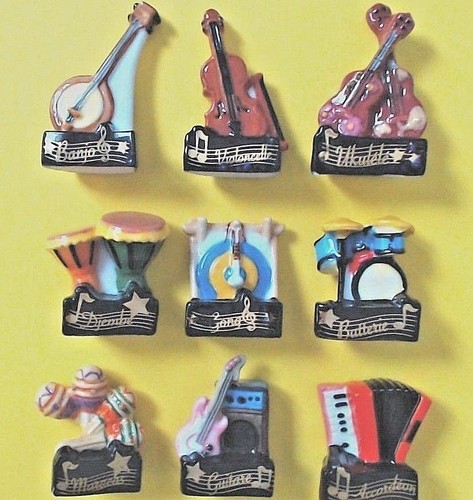 Feves en musique filet - , or