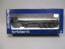 LG2247 TRIDENT 90069 HO Triple Axle Panel Tray Trailer Military Truck