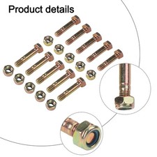 Jeu de goupilles et écrous de