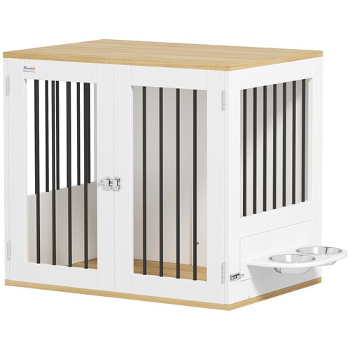 Cage pour chiens chien blanc - cage,