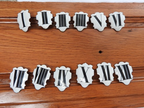Cartouche chiffre email - cartouche, 12