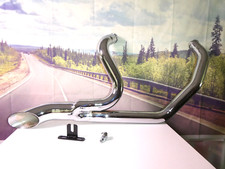 Harley Exhaust System 2 Into 1  '85-'05 FL Chrome Aggressive  V-Twin 29-2007 CE