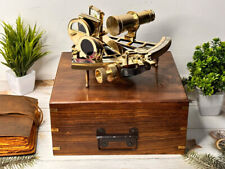 Sextant laiton 9'' vintage