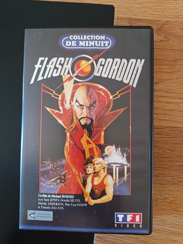 Tf1 vidéo vhs flash gordon - vidéo,