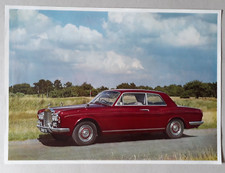 Rolls-Royce Silver Shadow Bentley T 2 Door Saloon Brochure / Leaflet c.1968