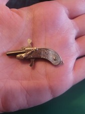 Vintage Miniature Cap Gun 2MM Pinfire Pistol Fob Germany