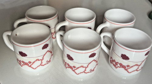 Petites tasses café - 6,