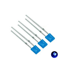 10 x diodes LED carrées 2 x 5
