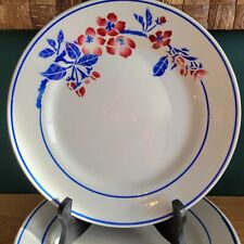 6 Antique April Model Cherry Blossom Decor Plates Diameter 22cm