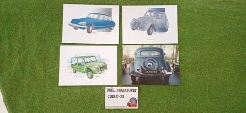 Lot cartes postales 3x - lot,