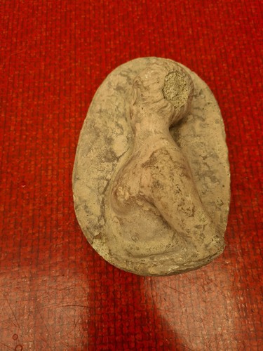 Moulage femme romaine terre - ,