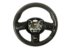 Mini R55 R56 R57 R58 Black 3 spoke JCW leather & alcantara steering wheel jcw