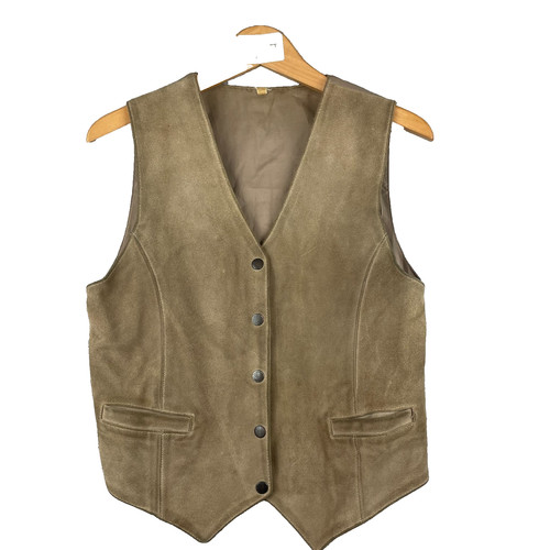 Gilet homme beige cuir - xs,