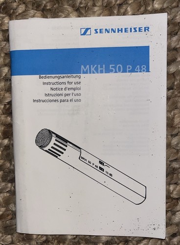 Sennheiser mkh notice - 50,