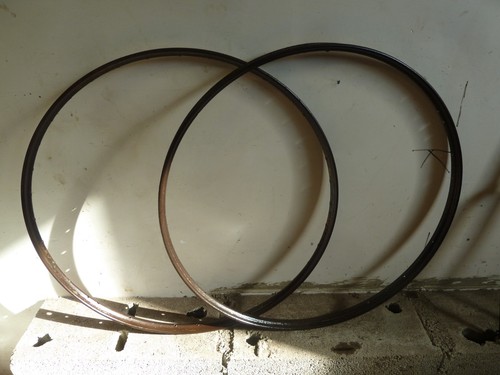 Ancien velo cercles jantes - velo,