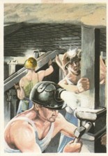 REMISCOPE IMAGE des Biscuits REM REIMS LA MINE 7A POSE DES ETANCONS