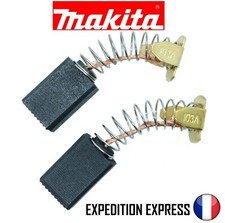 2x Charbons Moteur Electrique 6x10x15mm Balais Brosses Générique MAKITA CB103