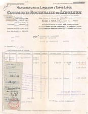1950 MANUFACTURE DE LINOLEUM