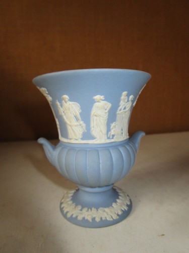 Joli petit vase médicis - petit, bleu