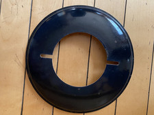 VERY RARE Vintage COLEMAN LANTERN PORCELAIN TOP SHADE 11 1/4" SKIRT Saucer L@@K