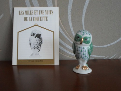 Chouette porcelaine franklin - chouette,