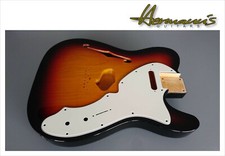 US Taille Thinline Telecaster Pickguard Blanc Vintage Avec 12 Trou De Perçage