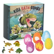 Bombe de Bain 6Pcs Coffret Cadeau Boule de Bain Enfant avec Surprise Perles d...