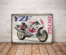 Plaque métal vintage Yamaha