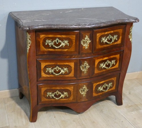 Commode louis estampillée - commode, xv