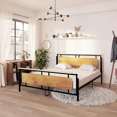 Cadre lit métal 140x200 cm - cadre,