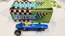 SCALEXTRIC BRM F1 C37 BLUE SCALEXTRIC EXIN MADE IN SPAIN WITH BOX
