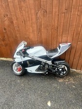 FRP Motorbike 49CC 2Stroke Gas Pocket Rocket Bike for Kids Mini Motorbike