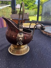 Chaudron cuivre et laiton