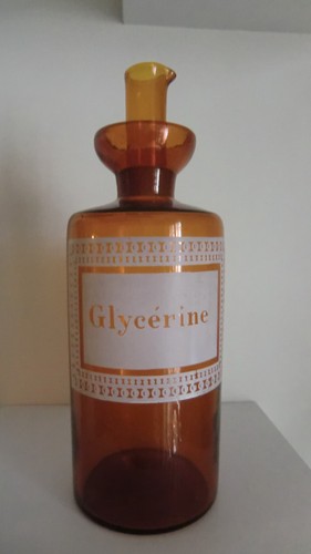 Ancien pot flacon pharmacie - pot,