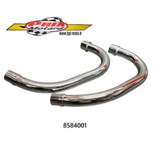 HONDA CB 250 N 1978/1983 PAIRE COUDE ECHAPPEMENT NEUF