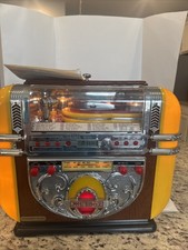 Polyconcept Jukebox, cd, radio, reproduction 1941 Wurlitzer Tabletop Works Great