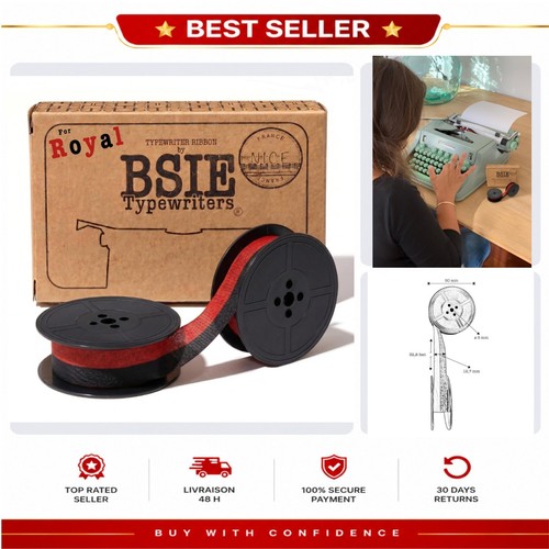 Ruban machine écrire royal - à,