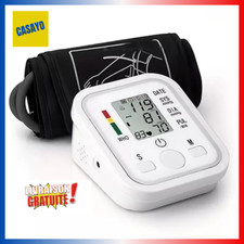 Tensiomètre Numérique Bras Haut -Automatique, Précis, Médical, BP et Pouls, Neuf