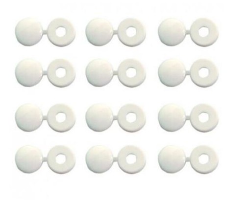 Lot caches rivets blancs - caches,